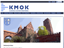 Tablet Screenshot of kmok.ckj.edu.pl