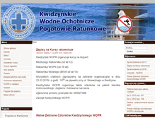 Tablet Screenshot of kwidzynskiwopr.ckj.edu.pl